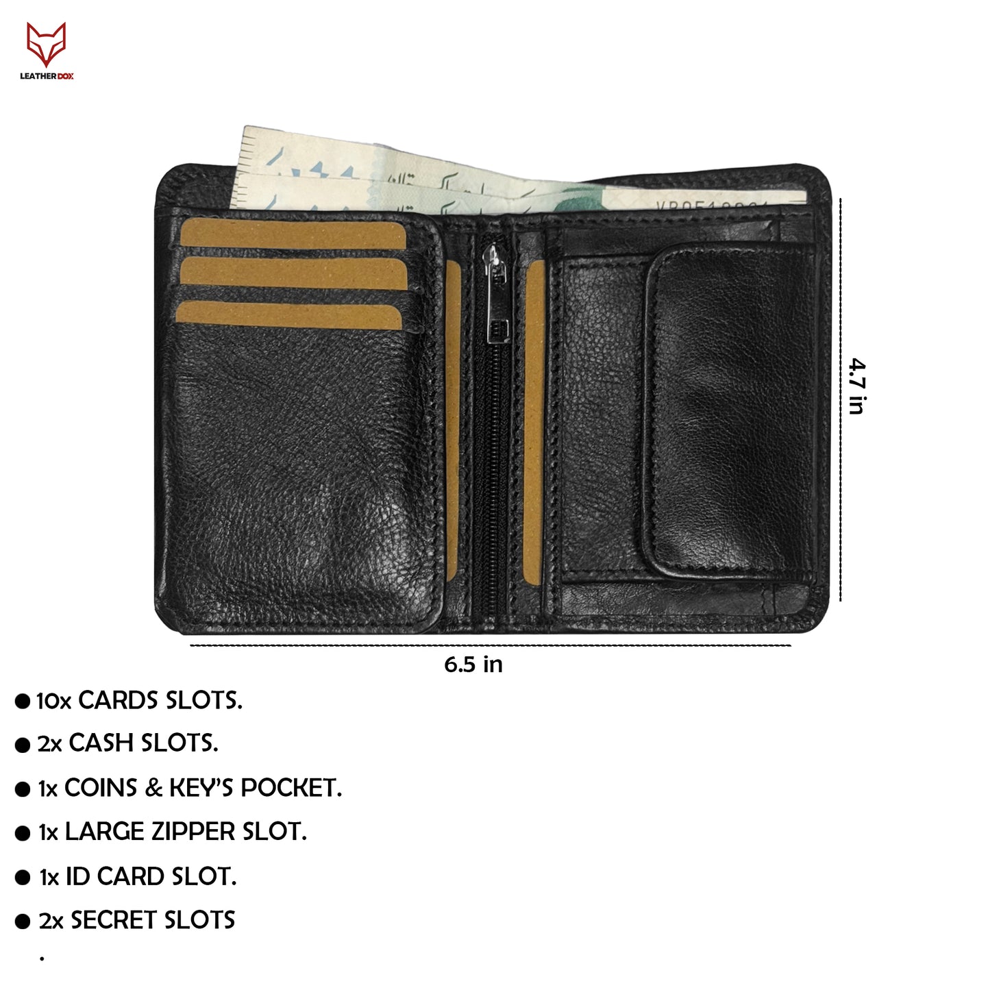 Soft Zipper Wallet